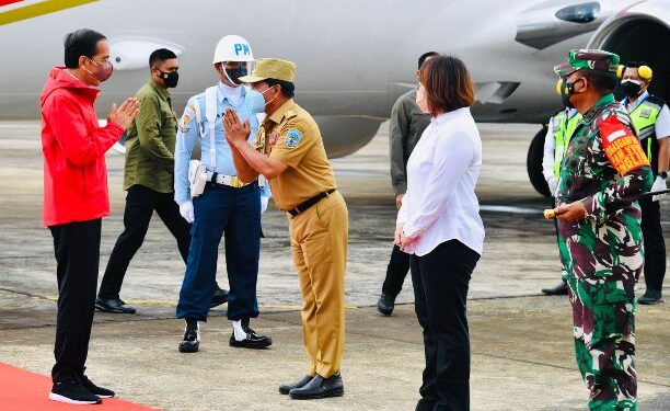 Kehadiran Presiden Joko Widodo Dan Rombongan Jadi Kado Hut Ke Kaltara