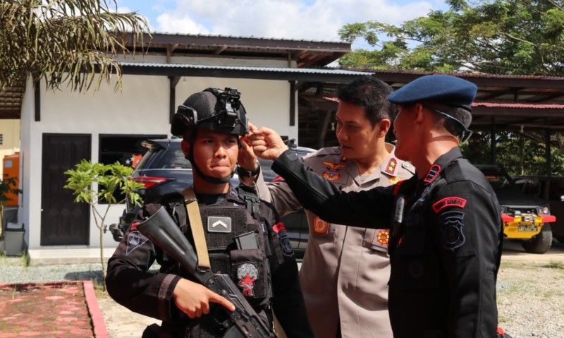 Kunjungi Polsek Tanjung Palas Dan Sekatak Kapolda Cek Kesiapan