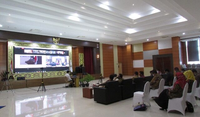 Bahrullah Akbar Lantik Pengurus IPKN Wilayah Kaltara Secara Virtual