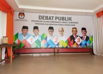 Persiapan Debat Pasangan Calon Gubernur dan Wakil Gubernur Kaltara Capai 80 Persen