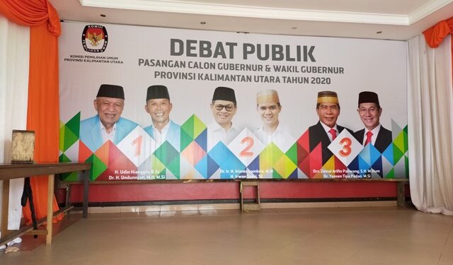 Persiapan Debat Pasangan Calon Gubernur dan Wakil Gubernur Kaltara Capai 80 Persen