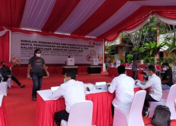 Terapkan Protokol Kesehatan di Simulasi dan Penghitungan Suara