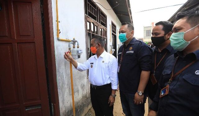 5.084 Sambungan Rumah Rampung, Wali Kota Berharap Program Jargas Berlanjut Tahun Depan