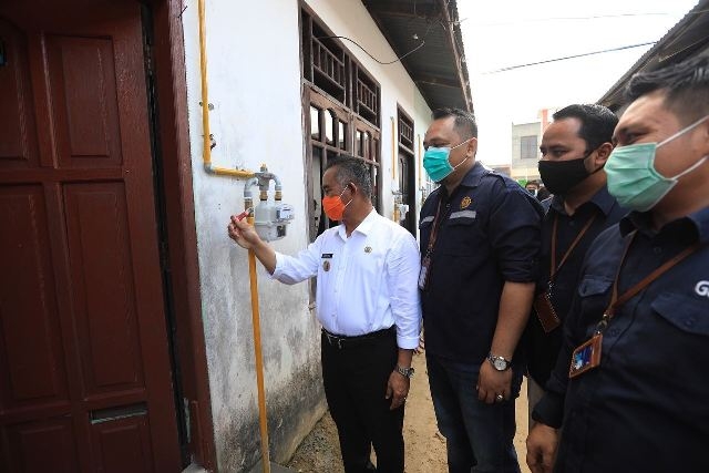 5.084 Sambungan Rumah Rampung, Wali Kota Berharap Program Jargas Berlanjut Tahun Depan