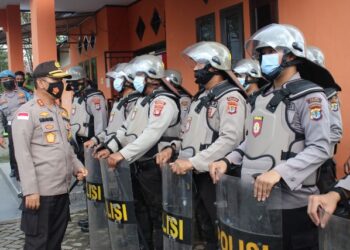 Kapolda Cek Kesiapan Pengamanan Jelang Pilkada