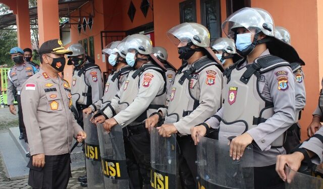 Kapolda Cek Kesiapan Pengamanan Jelang Pilkada