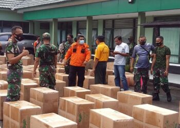 Kaltara Terima Bantuan 132 Koli APD