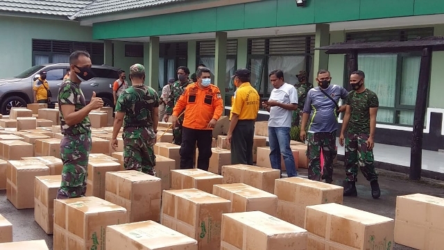 Kaltara Terima Bantuan 132 Koli APD