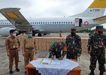 Bantuan APD Tahap Lima Tiba di Tarakan