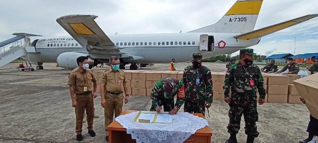 Bantuan APD Tahap Lima Tiba di Tarakan