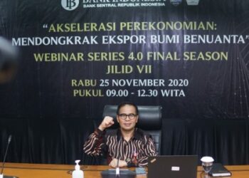 Webinar Series 4.0 Jilid VII, Akselesasi Perekonomian: Mendongkrak Ekspor Bumi Benuanta