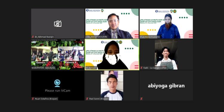 Gelar Pelatihan Uji Mutu Sesuai SNI dan Uji Cita Rasa Kopi