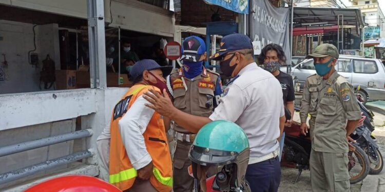 Temukan Warga Tidak Pakai Masker dan Jukir Liar