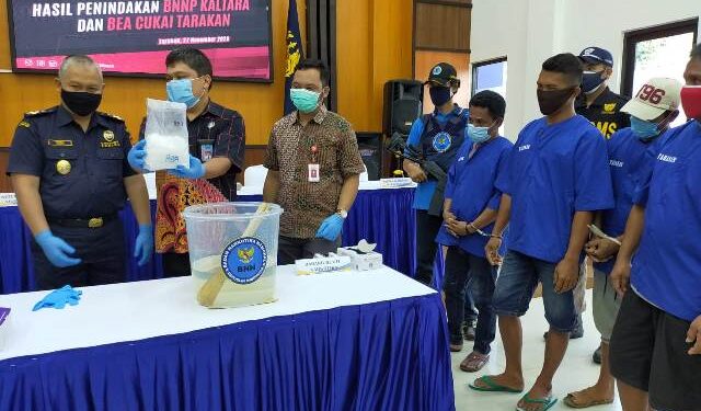 Barang Bukti Sabu 988,9 Gram  Dimusnahkan