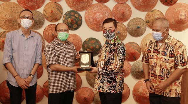 Teguh Terima Audiensi BPJS Ketenagakerjaan