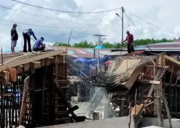 Soal Konstruksi Jembatan Ambruk, Kadis PUTR Tarakan: Bekisting Belum Tuntas