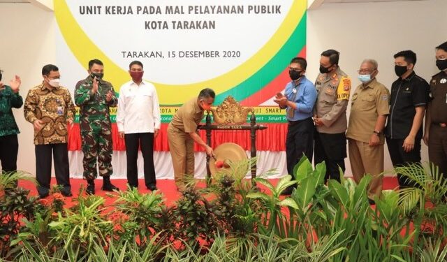 Wali Kota Launching Mal Pelayanan Publik di HUT ke-23 Tarakan