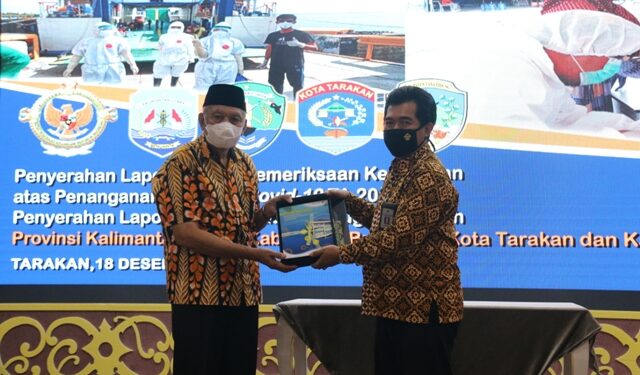 BPK Serahkan LHP Kepatuhan Penanganan Covid-19 Kepada Tiga Pemda Di ...