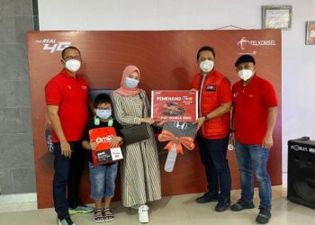 Tukar POIN Telkomsel, Warga Mahakam Ulu Raih Mobil All New 2020 Hondra Brio