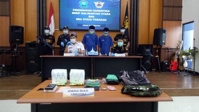 Bongkar Jaringan Narkotika Internasional, Amankan 2  Tersangka, Salah Satunya WNA Filipina