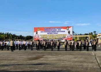 Polda Kaltara Gelar Operasi Lilin Kayan 2020 Amankan Nataru