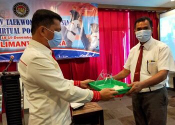 Sempat Tertunda, Kejurprov Taekwondo Kaltara Akhirnya Digelar dengan Protokol Kesehatan