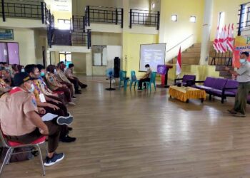 Kwarcab Tarakan Latih Pramuka Brigade Penolong untuk Bantu Tugas Kemanusiaan