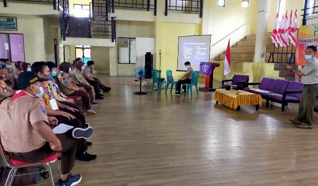 Kwarcab Tarakan Latih Pramuka Brigade Penolong untuk Bantu Tugas Kemanusiaan