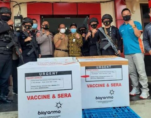 10.680 Dosis Vaksin Covid-19 Tiba di Kaltara, Masih Kurang 5 Ribuan Dosis