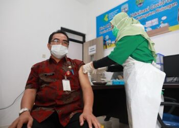 Sudah 802 Orang Divaksin di Tahap I