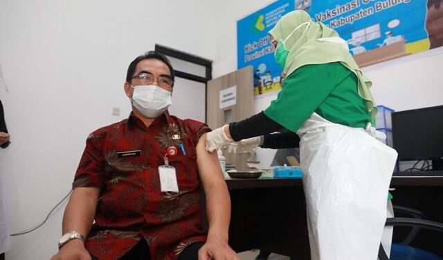 Sudah 802 Orang Divaksin di Tahap I