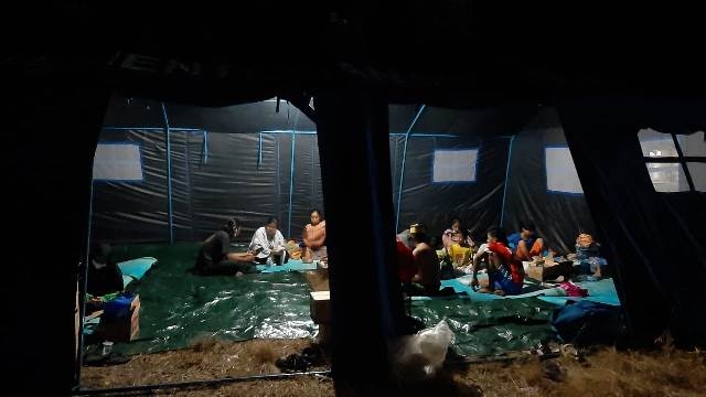 Dinsos dan BPBD Nunukan Dirikan Tenda Darurat Tampung Warga Terdampak Kebakaran