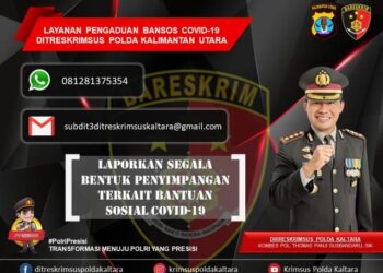 Maraknya Penyalahgunaan Penyaluran Bansos, Polda Kaltara Buka Hotline Pengaduan