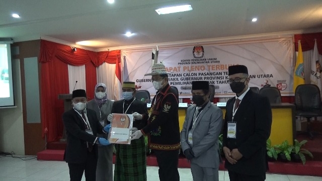 Zainal Arifin Paliwang dan Yansen TP Ditetapkan Gubernur dan Wakil Gubernur Kaltara Terpilih