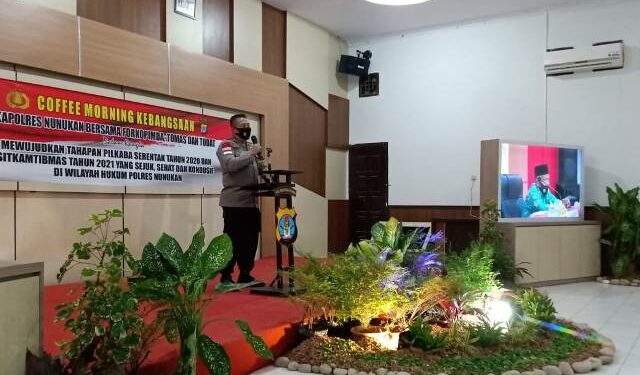 Pilkada Nunukan Belum Selesai, Kapolres Ajak Masyarakat Tetap Jaga Kondusifitas