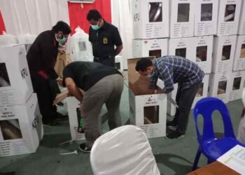 Hadapi Gugatan di MK, KPU Nunukan Buka Kembali Kotak Suara Disaksikan Bawaslu dan Kepolisian