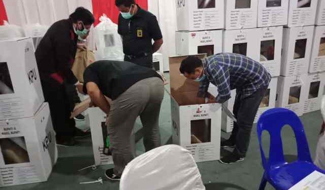 Hadapi Gugatan di MK, KPU Nunukan Buka Kembali Kotak Suara Disaksikan Bawaslu dan Kepolisian