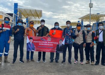 Gerak Cepat Hasan Basri Hadirkan Bantuan dari Yayasan BUMN untuk Warga Terdampak Banjir di Sembakung