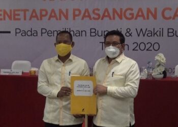 Syarwani – Ingkong Ala Ditetapkan Bupati dan Wakil Bupati Bulungan Terpilih