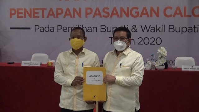 Syarwani – Ingkong Ala Ditetapkan Bupati dan Wakil Bupati Bulungan Terpilih