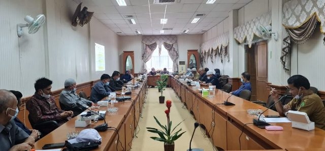 DPRD Nunukan Susun Rencana Kerja, Alat Kelengkapan dan Evaluasi Kegiatan Masa Persidangan II Tahun 2020-2021
