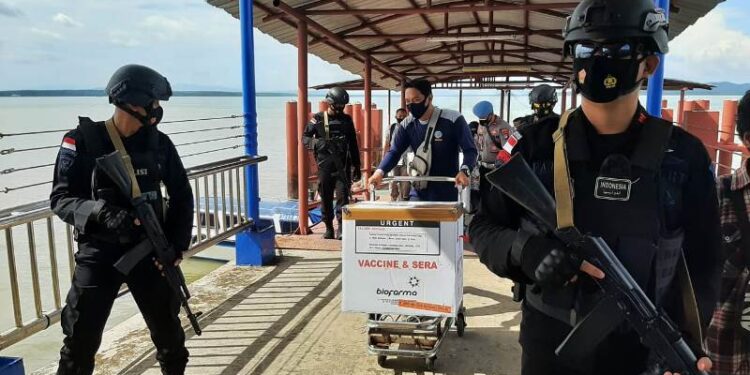 3.640 Dosis Vaksin Sinovac Tiba di Nunukan