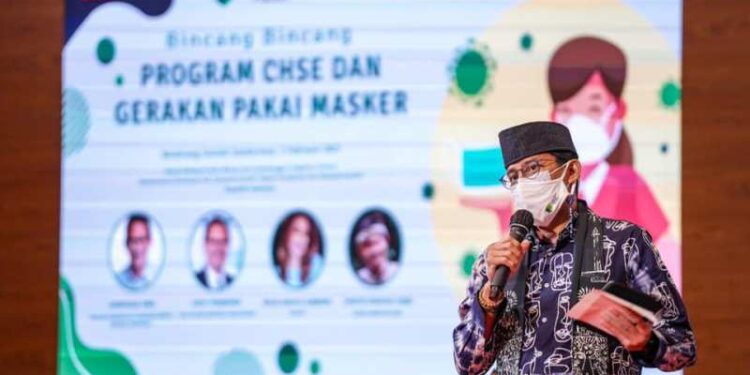 Menparekraf Ajak SMSI Bantu Kebangkitan Sektor Pariwisata