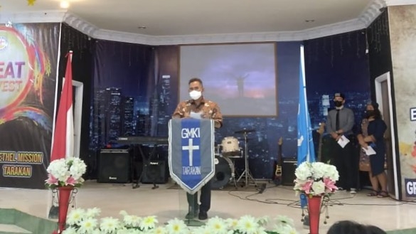 Dies Natalis ke-73 GMKI, Wali Kota Menilai Senior GMKI Turut Berjasa Membangun Tarakan