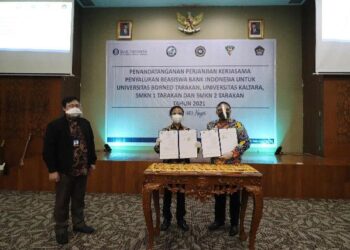 Lanjutkan Program Beasiswa, KPwBI Provinsi Kaltara Salurkan Rp 1,5 Miliar untuk 140 Penerima Manfaat