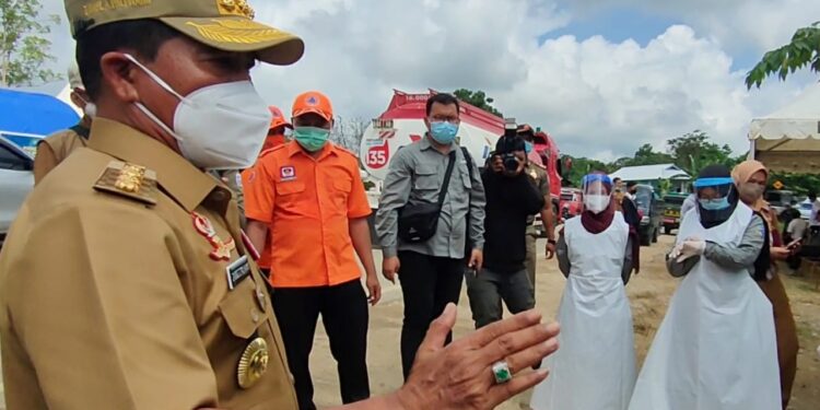 Perketat Pintu Keluar Masuk, Gubernur Resmikan Posko Covid-19 di Perbatasan Kaltara – Kaltim