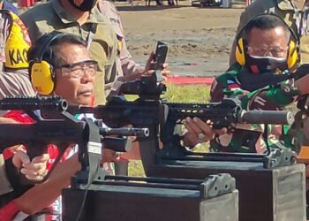 Gubernur Hadiri Pencanangan Zona Integritas dan Peresmian Lapangan Tembak Polres Bulungan