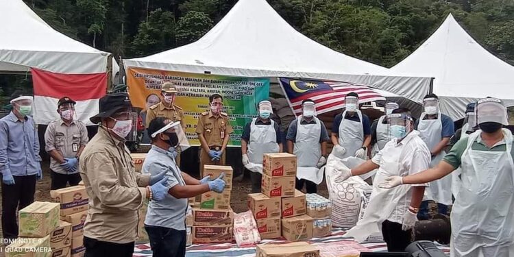 120 Ton Bahan Pokok, Material dan BBM Industri Diizinkan Masuk dari Malaysia