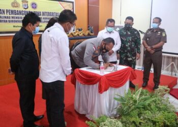 Polres Malinau Canangkan Zona Integritas Menuju WBK dan WBM