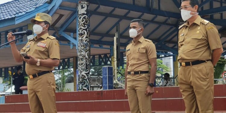 Pimpin Apel Perdana, Gubernur Tegaskan Soal Disiplin Absen dan Perjalanan Dinas yang Tidak Boleh Fiktif